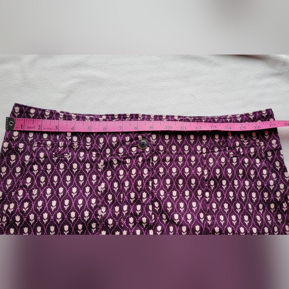 Purple Patterned Pants 14T - Picture 10 of 11